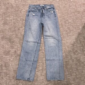 Pistola Cassie High Waist Straight Leg Jeans